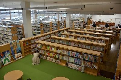 図書館内俯瞰