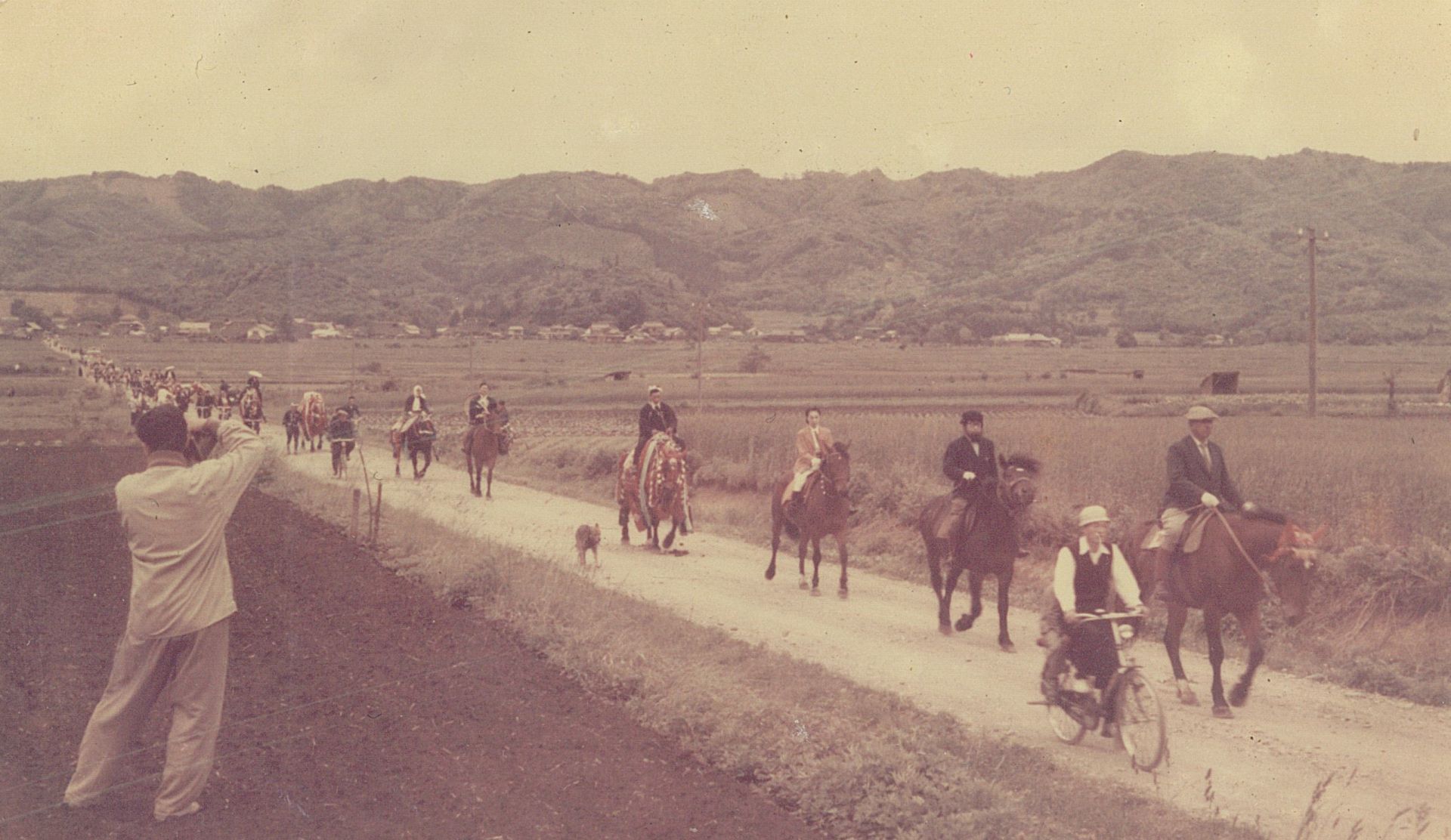 （写真）この道はどこ？（県道盛岡滝沢線）