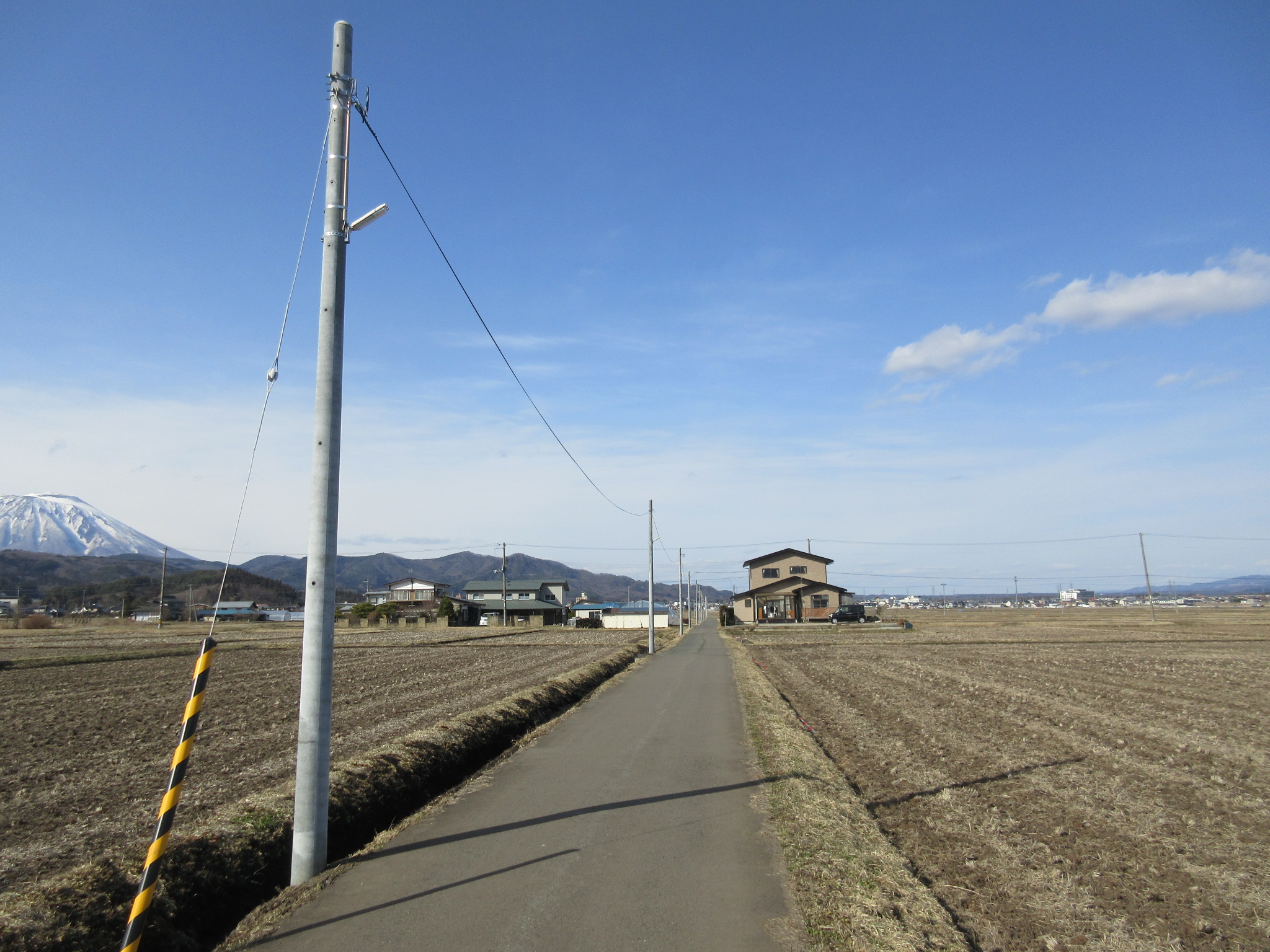 整備された街路灯の写真