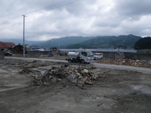 滝沢村による大船渡市応援給水3