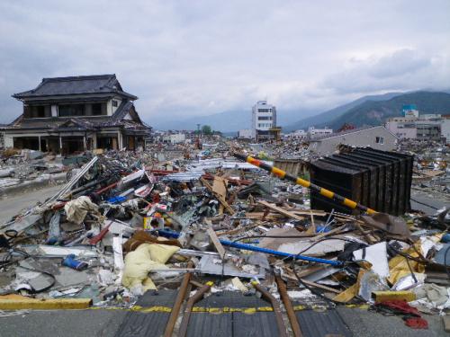 滝沢村による大船渡市応援給水7