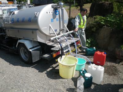 滝沢村による陸前高田市応援給水02