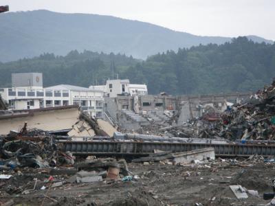 滝沢村による陸前高田市応援給水09