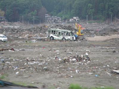 滝沢村による陸前高田市応援給水10