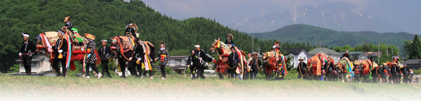 チャグチャグ馬コ祭りの様子