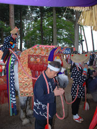 蒼前神社でお参り