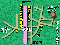 産業文化センター周辺の地図