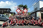 滝沢山車まつりの様子