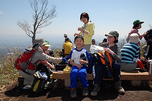 頂上の様子