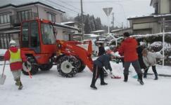 まごころ除雪隊の除雪活動