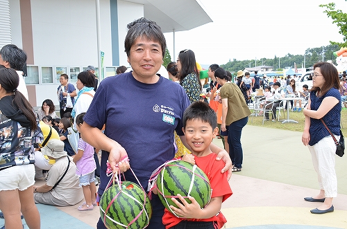 左が橋本大治さん、右が幸大くん