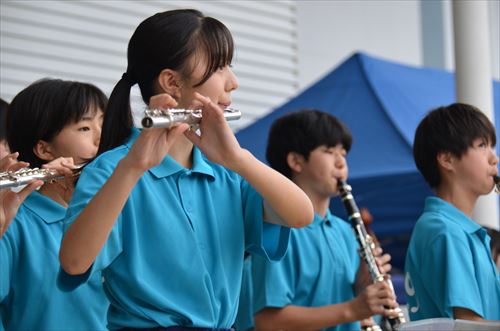 吹奏楽演奏の様子