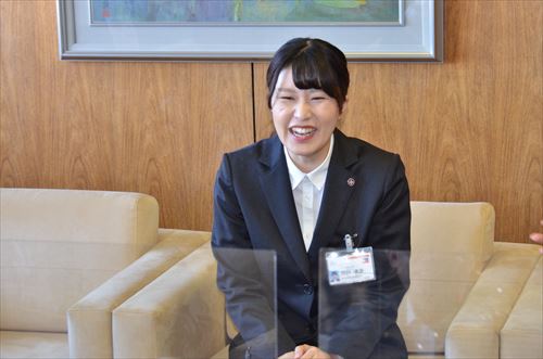 前川未歩さんが抱負を語る様子1