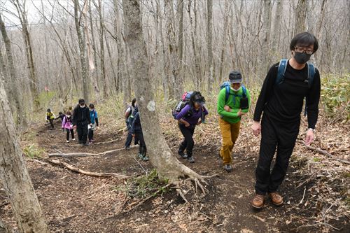 鞍掛山山開き式の様子2