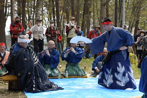 篠木神楽の様子