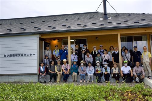 小岩井わくわく歩き隊の皆さんの写真