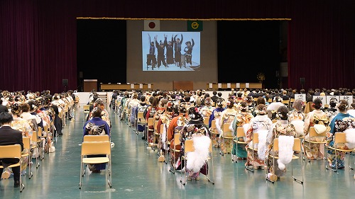 令和6年市二十歳のつどいの様子