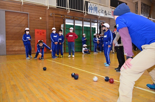 復興五輪出前スクールの様子