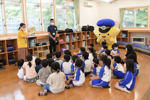 ミニ電車体験イベントの様子