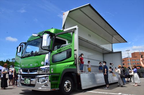 たきざわのりものフェスタの様子