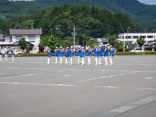 ラッパ吹奏訓練の様子2