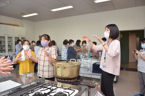 市の保健推進員研修会の様子3