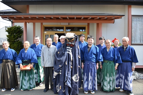 篠木神楽保存会の皆さん