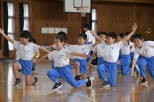 バレエの実演指導のワークショップの様子5