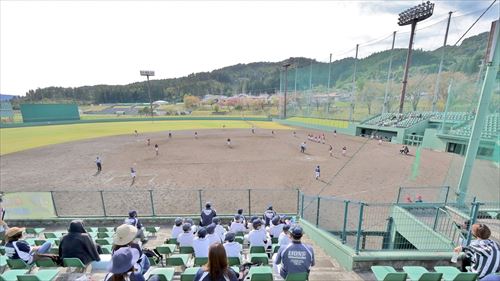 たきざわスポーツフェスティバル2021野球の様子