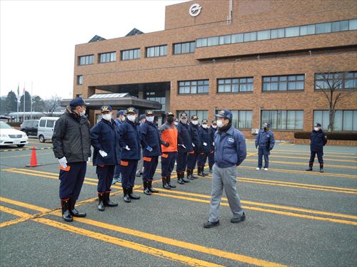 市消防団員新団員等研修会