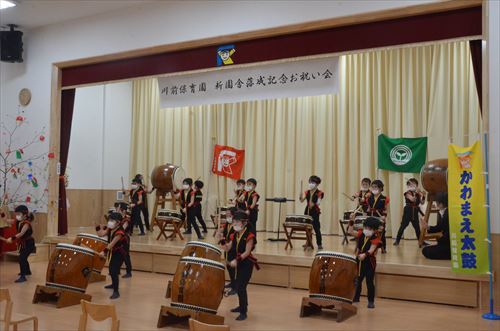 新園舎落成記念お祝い会の様子