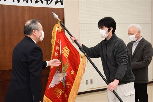 滝沢市民体育祭表彰式の様子4