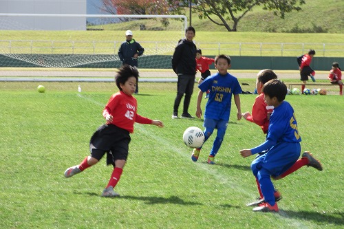 滝沢市キッズサッカーフェスティバルでの様子5