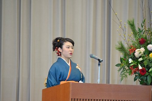 滝沢市新成人のつどいの様子5