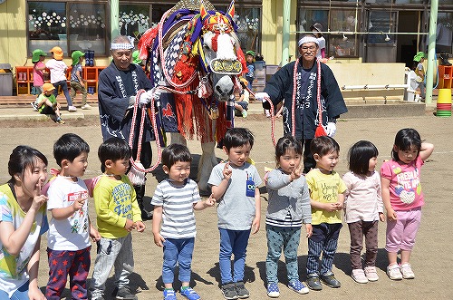 チャグチャグ馬コのPRの様子