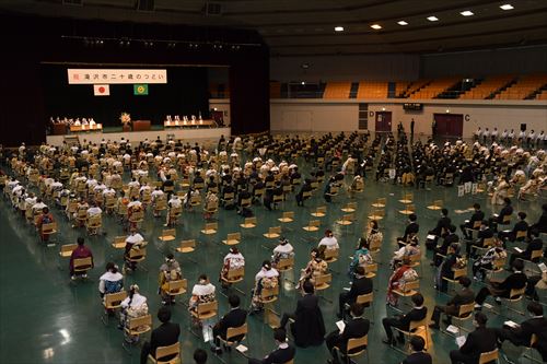 令和5年度滝沢市二十歳のつどいの様子