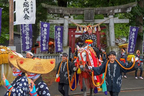 チャグチャグ馬コの様子