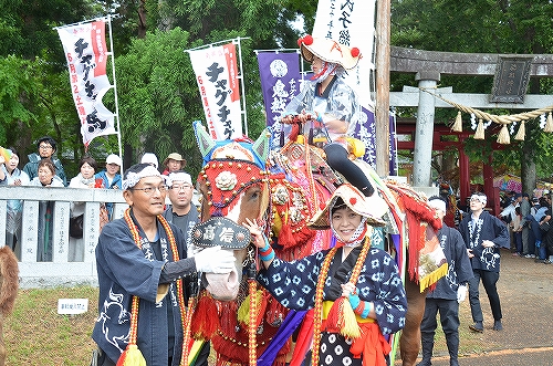 チャグチャグ馬コの様子