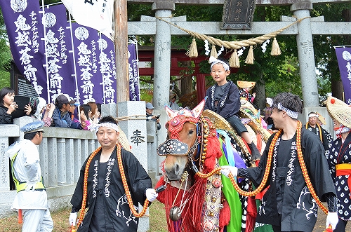 チャグチャグ馬コの様子